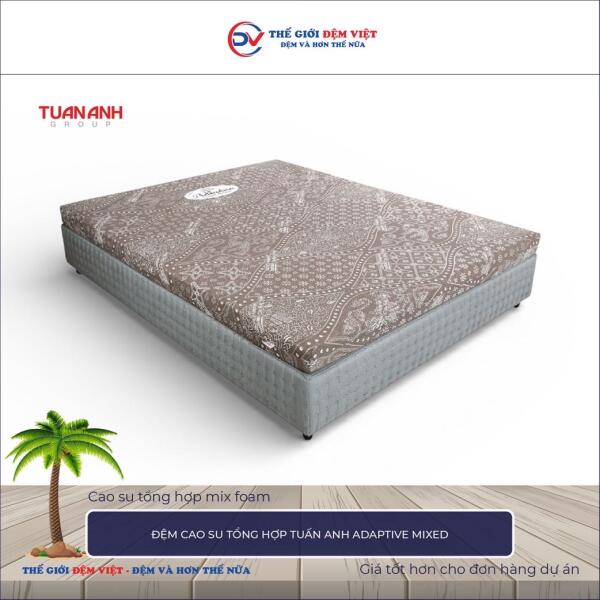 Đệm cao su tổng hợp mix foam Tuấn Anh Adaptive Mixed 4